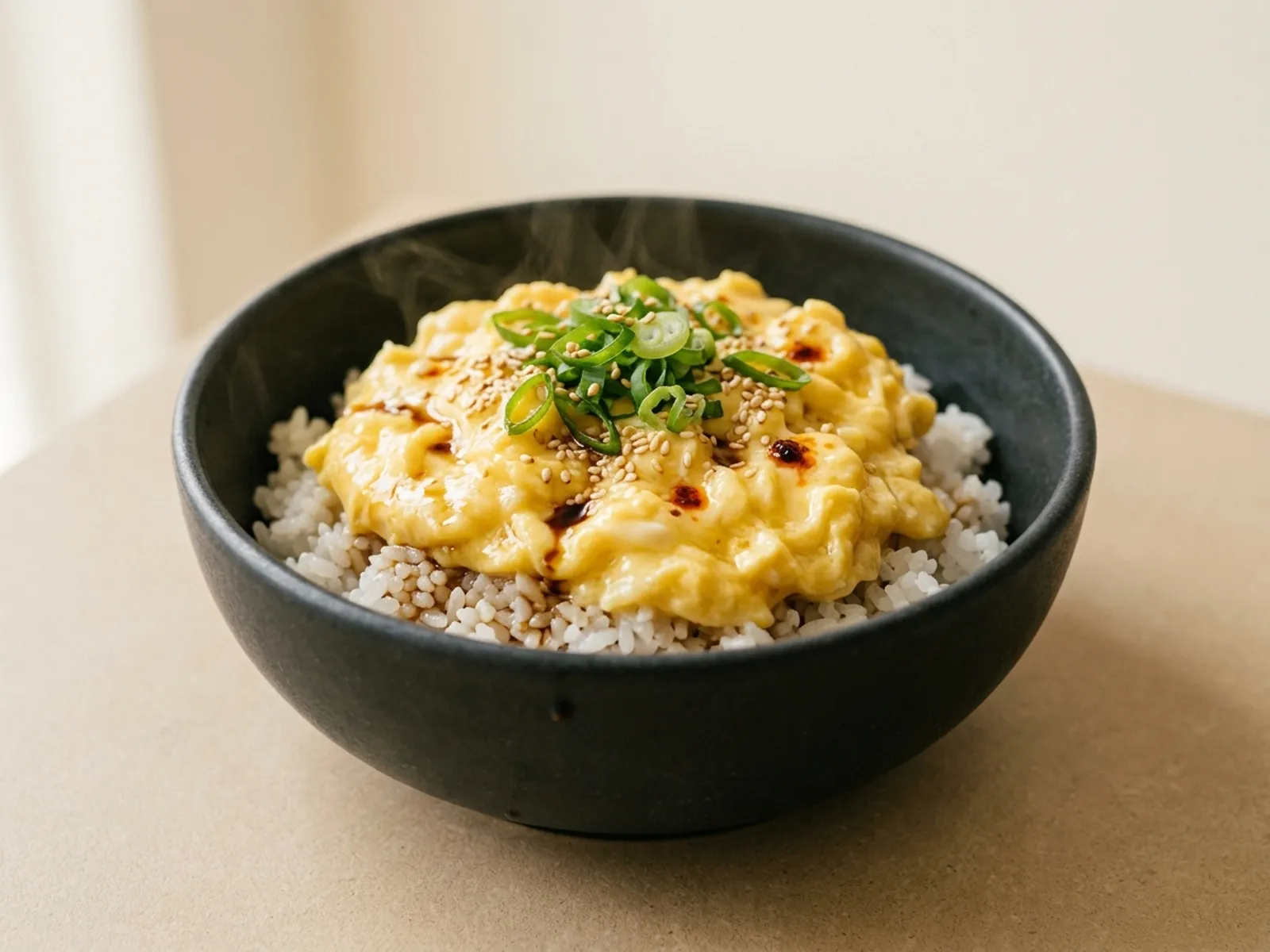 Soy Sauce Egg Rice