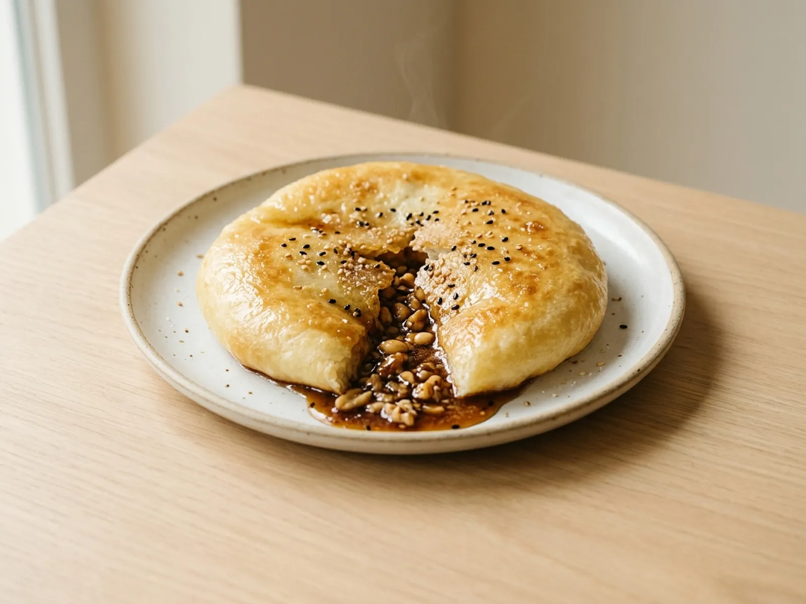 Hotteok (Sweet Korean Pancake)