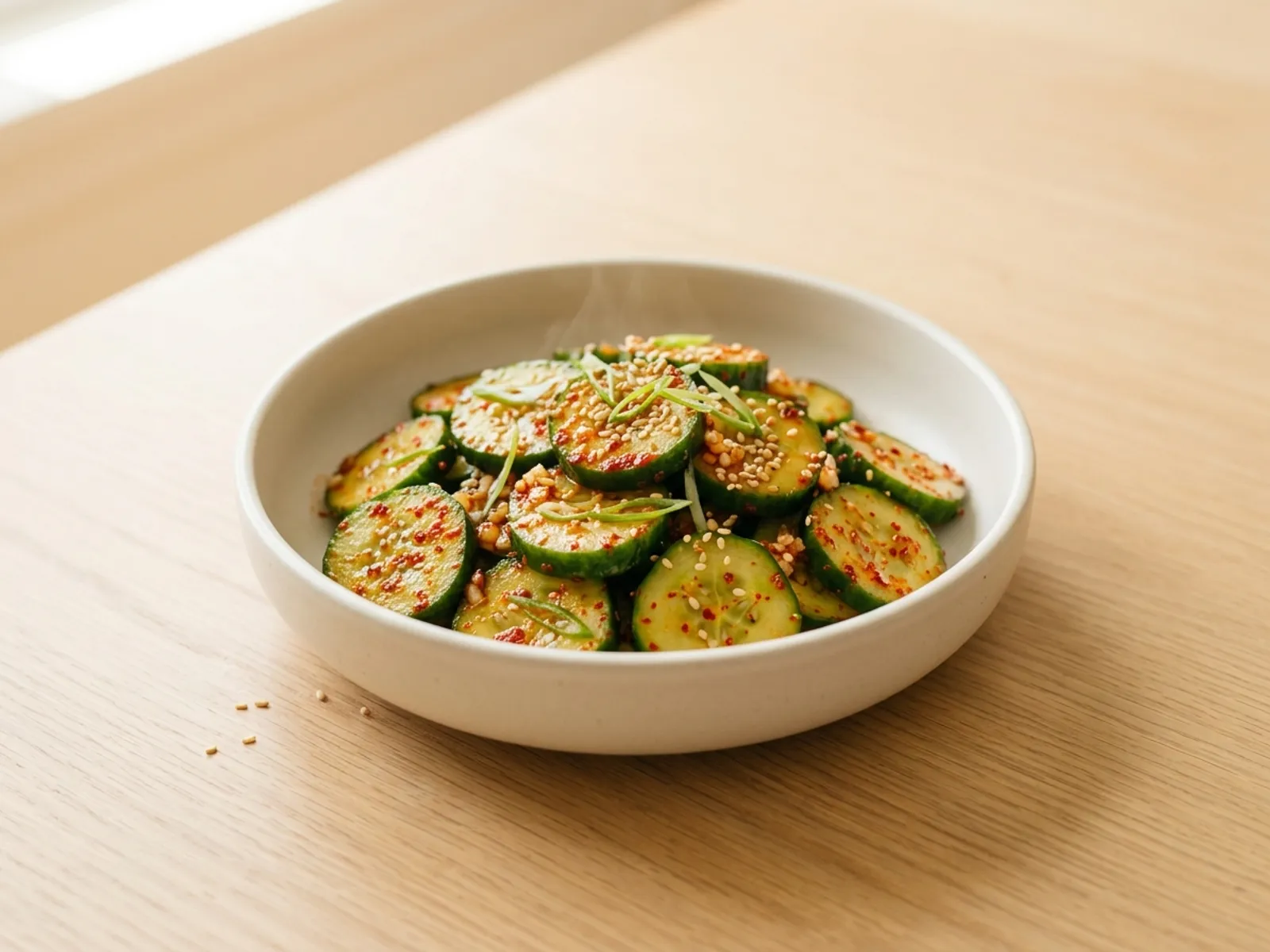 Oi Muchim (Spicy Cucumber Salad)