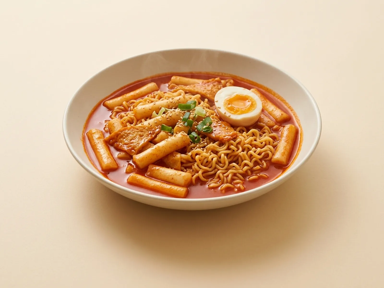 Rabokki (Tteokbokki with Ramen)