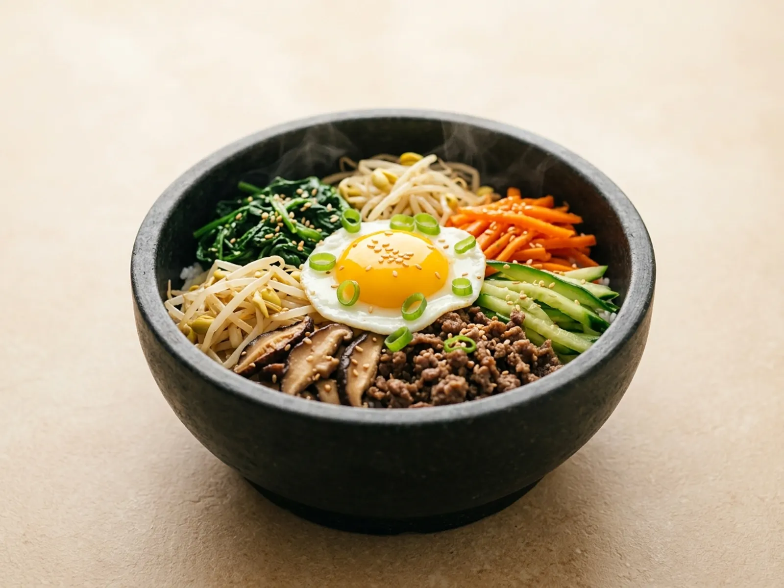 Bibimbap (Korean Mixed Rice Bowl)