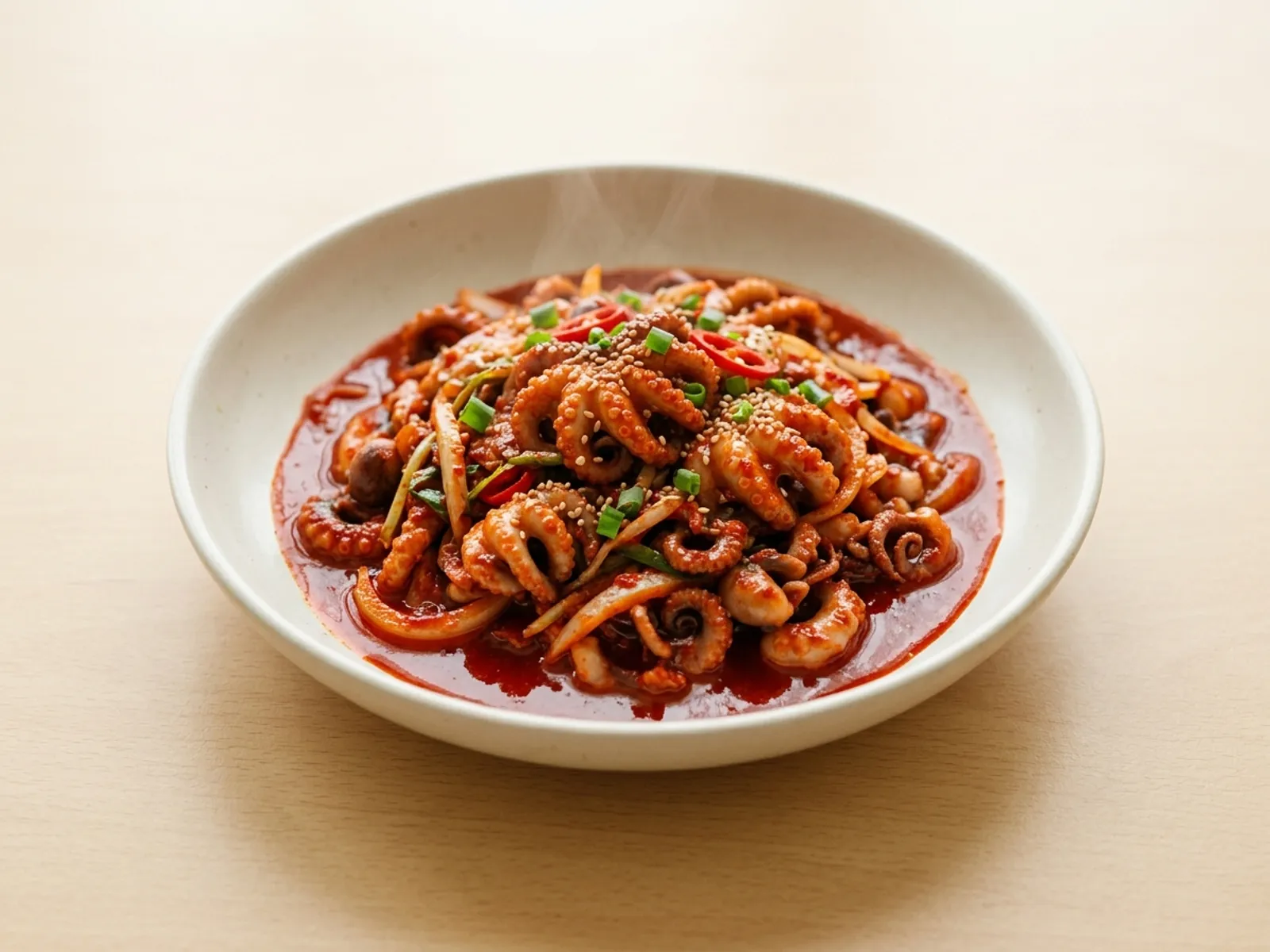 Jjukkumi Bokkeum (Spicy Baby Octopus Stir-fry)